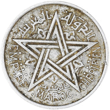 Coin, Morocco, Mohammed V, Franc, 1370/1951, Paris, EF(40-45), Aluminum, KM:46