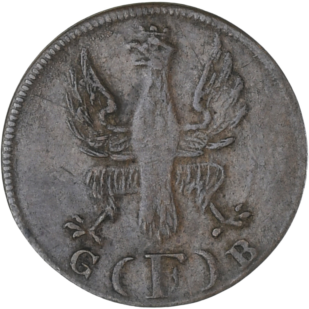 Münze, Deutsch Staaten, FRANKFURT AM MAIN, Heller, 1821, SS, Kupfer, KM:301