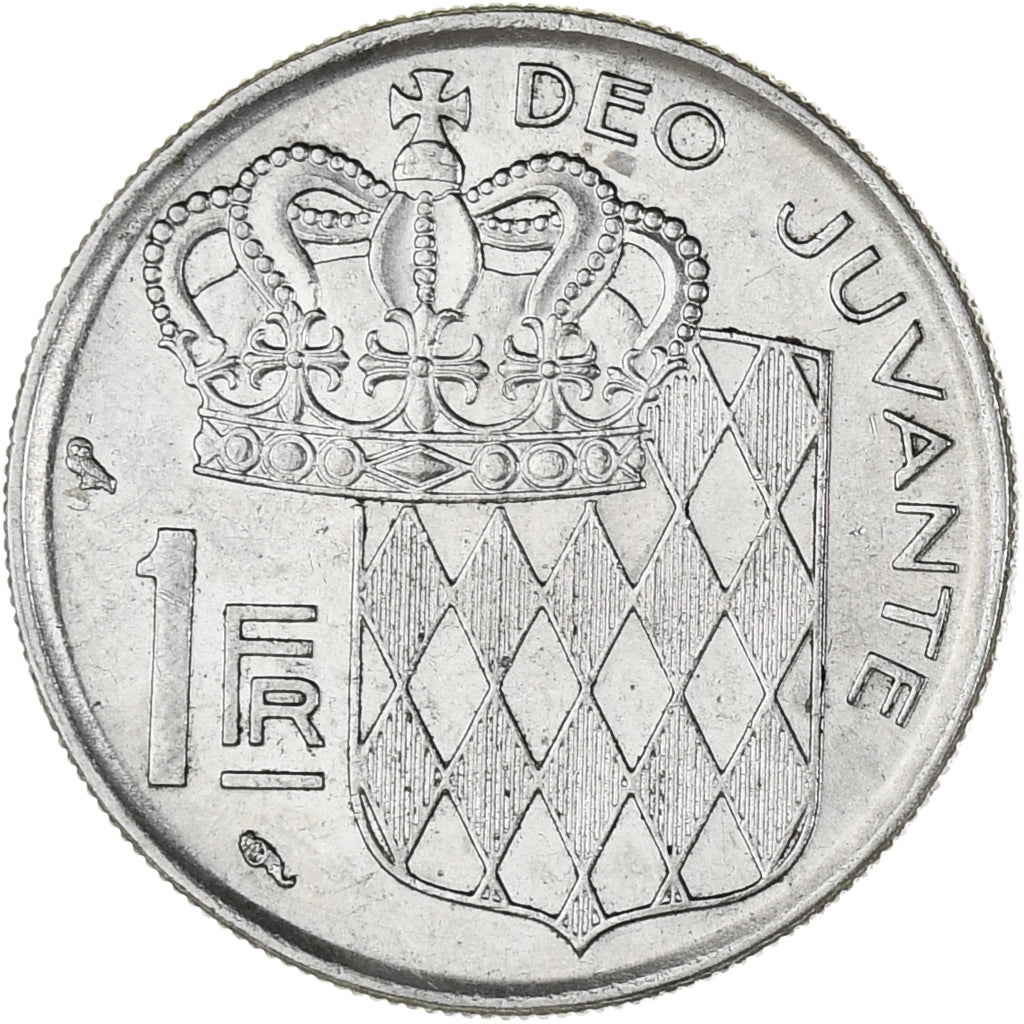 Moneta, Monaco, Rainier III, Franc, 1960, AU(55-58), Nikiel, KM:140, Gadoury:MC