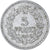 Coin, France, Lavrillier, 5 Francs, 1945, Paris, AU(55-58), Aluminum, KM:888b.1