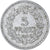 Moneda, Francia, Lavrillier, 5 Francs, 1945, Paris, EBC, Aluminio, KM:888b.1