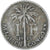 Moneta, Congo belga, Franc, 1925, MB+, Rame-nichel, KM:21