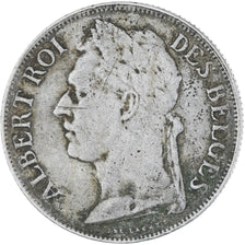 Moneta, Congo belga, Franc, 1923, BB, Rame-nichel, KM:21