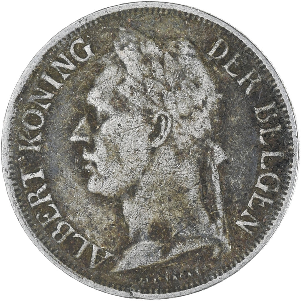 Münze, Belgisch-Kongo, Franc, 1928, S, Kupfer-Nickel, KM:21