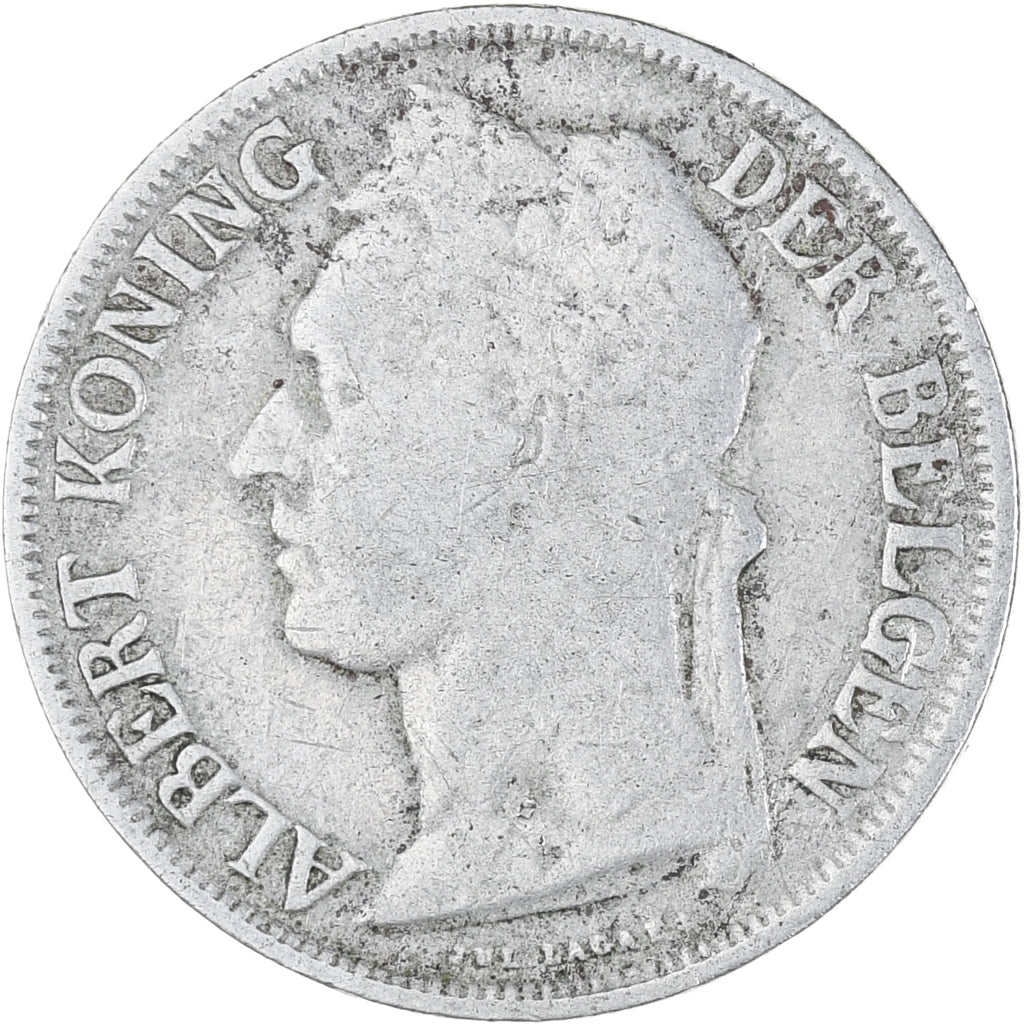 Münze, Belgisch-Kongo, Franc, 1928, SS+, Kupfer-Nickel, KM:21