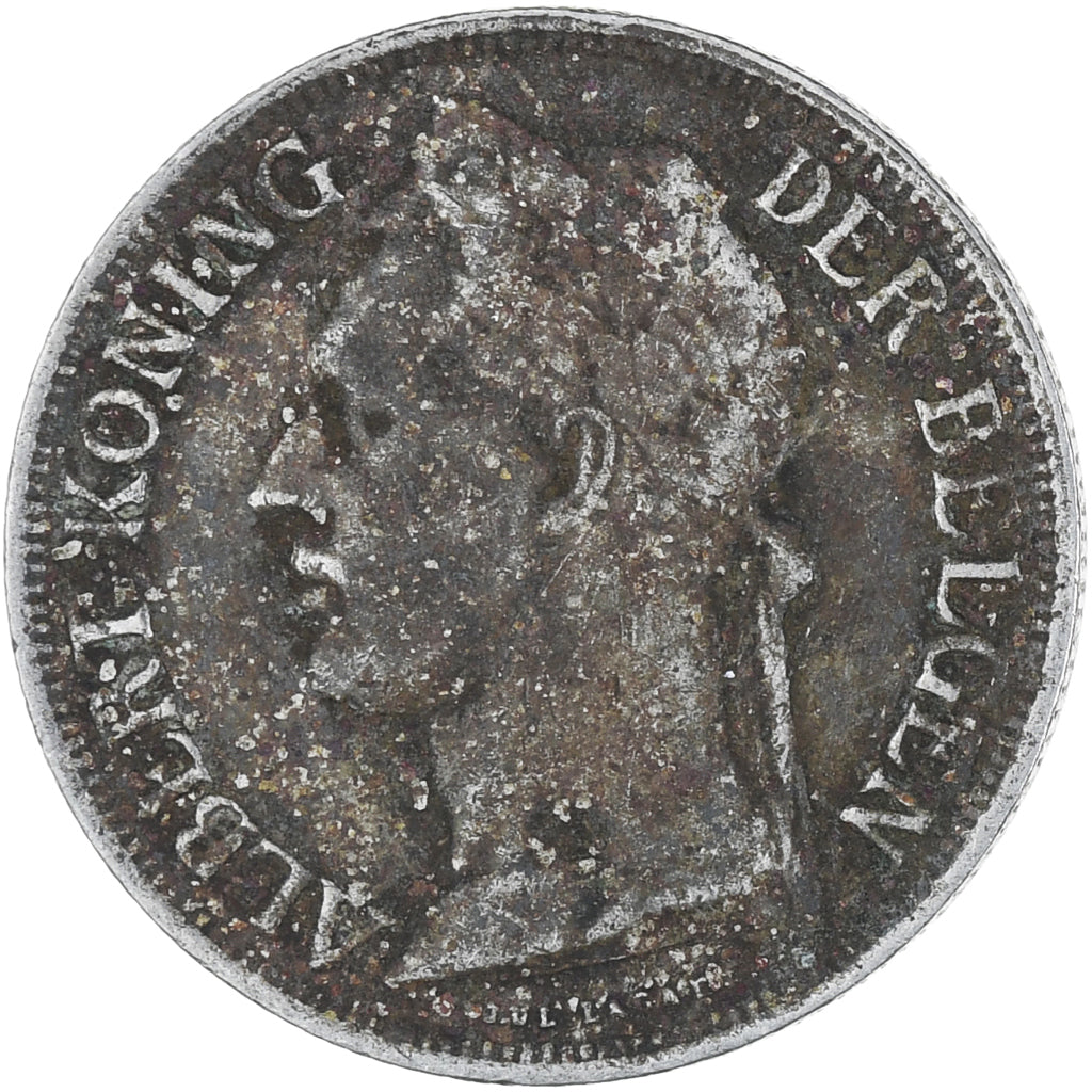 Coin, Belgian Congo, Franc, 1926, VF(20-25), Copper-nickel, KM:21