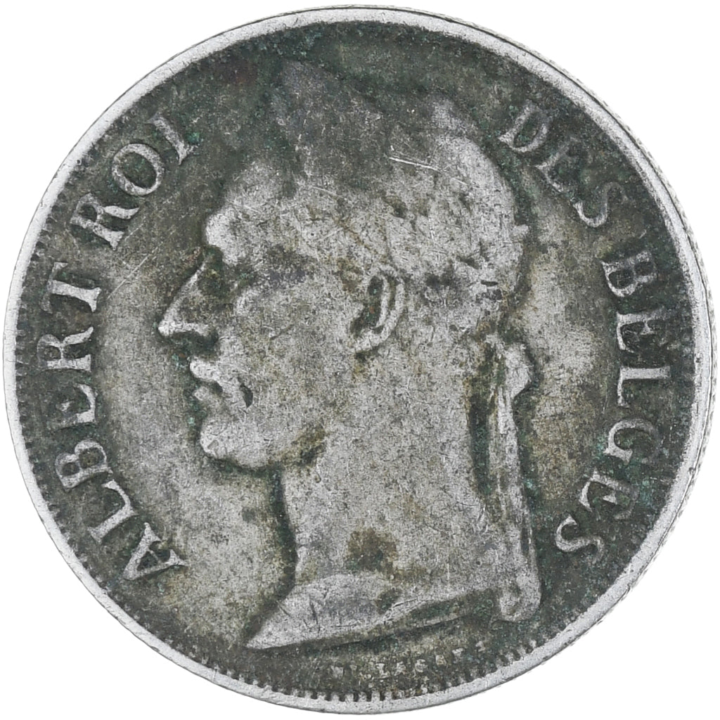 Coin, Belgian Congo, Franc, 1926, VF(20-25), Copper-nickel, KM:20