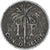 Moneta, Kongo Belgijskie, Franc, 1924, VF(20-25), Miedź-Nikiel, KM:20
