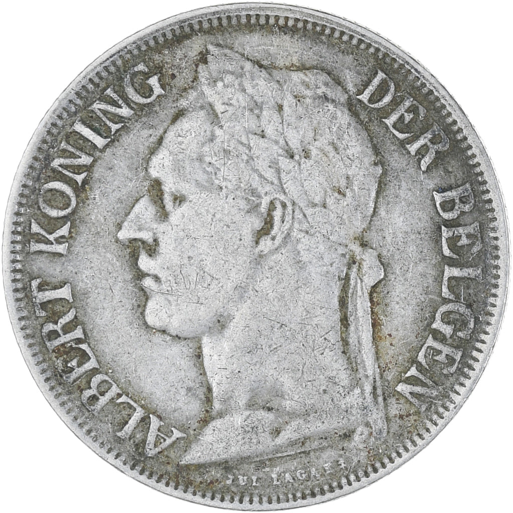 Münze, Belgisch-Kongo, Franc, 1924, SS, Kupfer-Nickel, KM:21