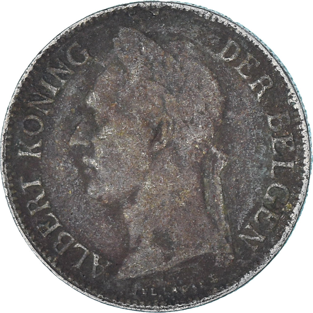 Munten, Belgisch Congo, 50 Centimes, 1925, FR, Cupro-nikkel, KM:23