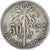 Moneta, Kongo Belgijskie, 50 Centimes, 1925, EF(40-45), Miedź-Nikiel, KM:23