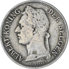 Münze, Belgisch-Kongo, 50 Centimes, 1925, SS, Kupfer-Nickel, KM:23