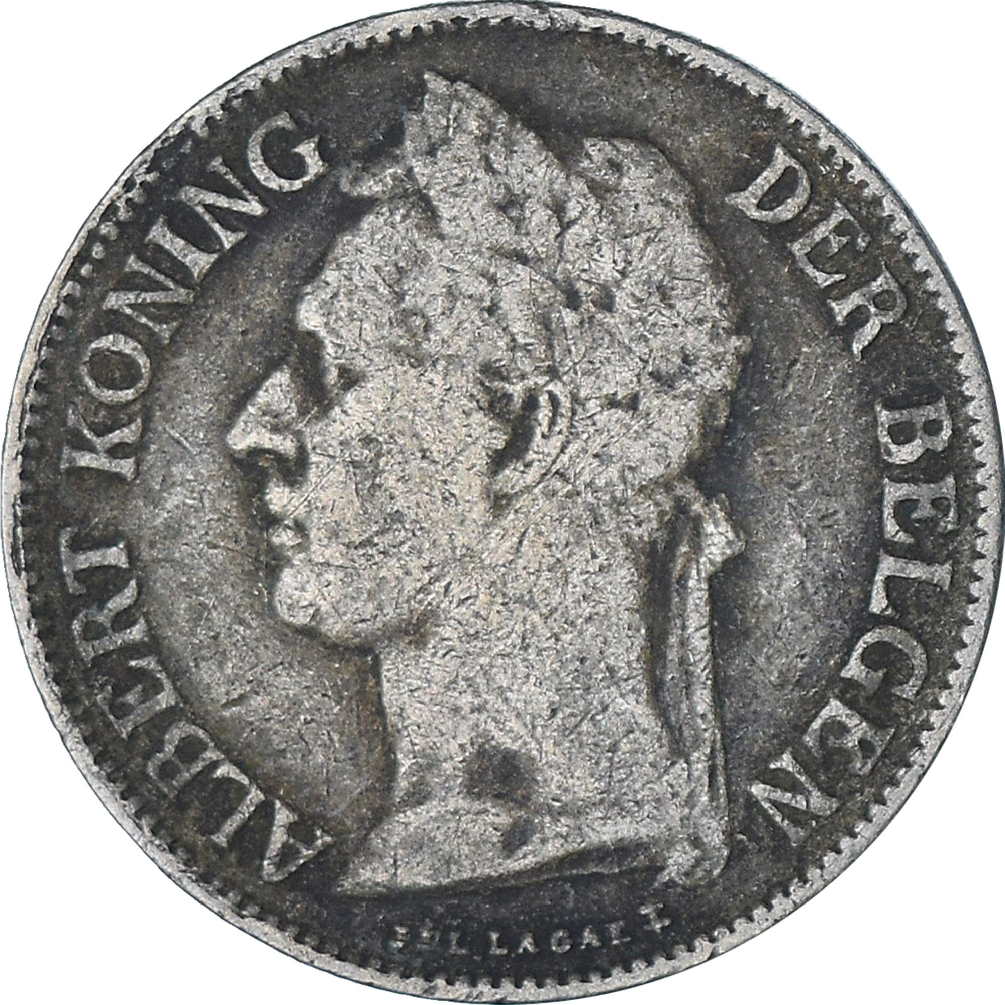 Coin, Belgian Congo, 50 Centimes, 1921, VF(30-35), Copper-nickel, KM:23