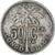Moneda, Congo belga, 50 Centimes, 1926, BC+, Cobre - níquel, KM:22