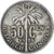 Moeda, Congo Belga, 50 Centimes, 1926, VF(20-25), Cobre-níquel, KM:23