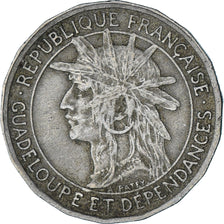 Moneta, Guadalupe, 50 Centimes, 1921, BB, Rame-nichel, KM:45