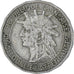 Coin, Guadeloupe, 50 Centimes, 1921, AU(50-53), Copper-nickel, KM:45