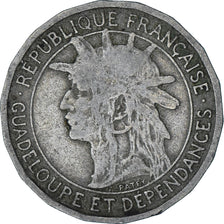 Moneta, Guadalupe, 50 Centimes, 1903, MB+, Rame-nichel, KM:45