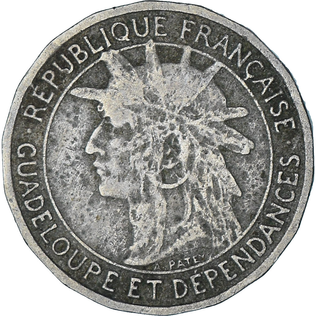 Coin, Guadeloupe, 50 Centimes, 1903, EF(40-45), Copper-nickel, KM:45