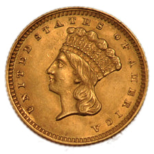 United States, Indian Head - Type 3, 1 Dollar, 1862, Philadelphia, KM #86,...