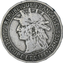 Moneta, Guadalupe, Franc, 1903, BB, Rame-nichel, KM:46