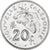 Münze, Neukaledonien, 20 Francs, 1972, Paris, VZ, Nickel, KM:12