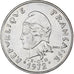 Coin, New Caledonia, 20 Francs, 1972, Paris, AU(55-58), Nickel, KM:12