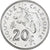 Coin, New Caledonia, 20 Francs, 1972, Paris, AU(55-58), Nickel, KM:12