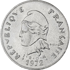 Moneta, Nuove Ebridi, 50 Francs, 1972, SPL-, Nichel
