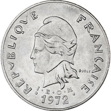 Moneta, Nuove Ebridi, 50 Francs, 1972, SPL-, Nichel