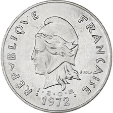 Coin, New Hebrides, 50 Francs, 1972, AU(55-58), Nickel