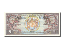 Bhutan, 2 Ngultrum, 1981, KM #6, UNC(65-70), BI