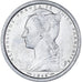 Coin, SAINT PIERRE & MIQUELON, 2 Francs, 1948, Paris, AU(55-58), Aluminum, KM:2
