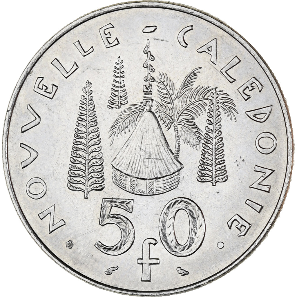 Moneta, Nuova Caledonia, 50 Francs, 1948, Paris, SPL-, Nichel, KM:13