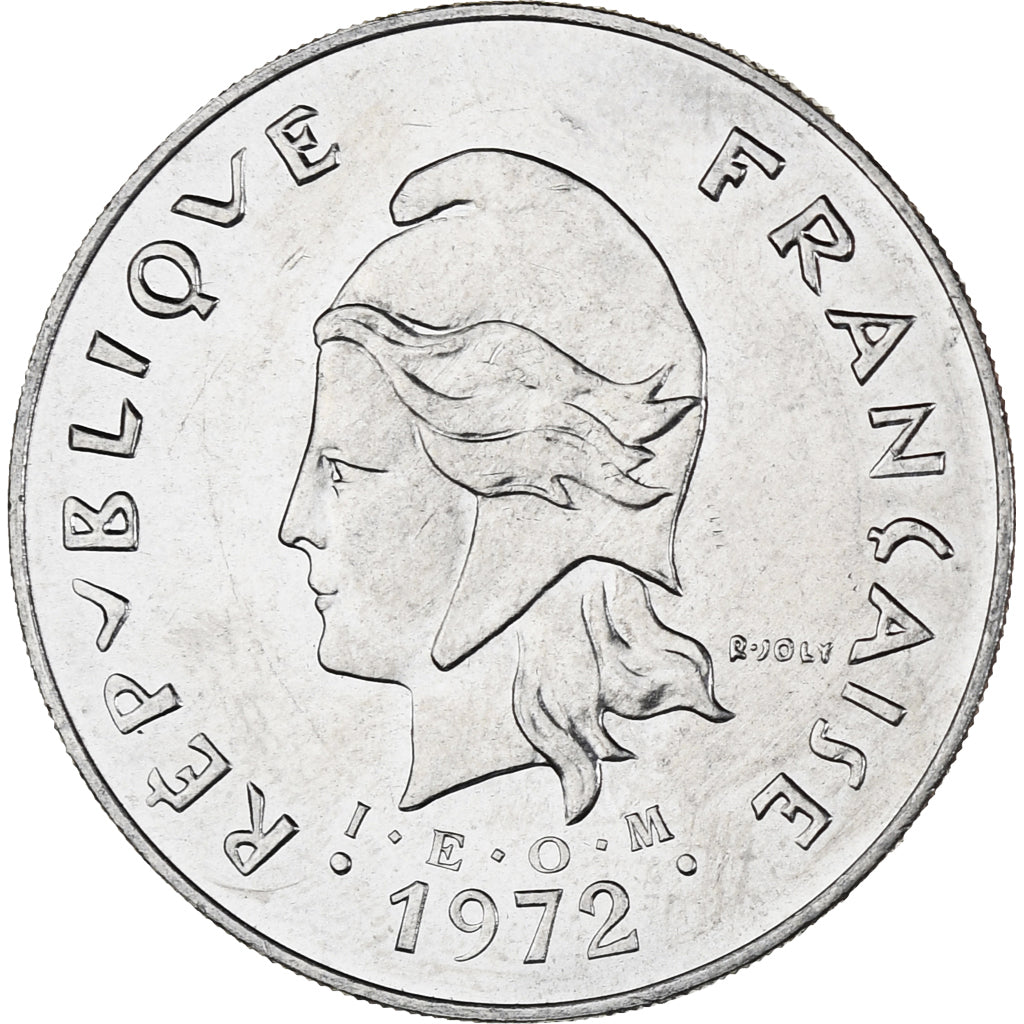 Moneta, Nuova Caledonia, 50 Francs, 1948, Paris, SPL-, Nichel, KM:13