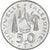Moneda, Nueva Caledonia, 50 Francs, 1948, Paris, EBC, Níquel, KM:13