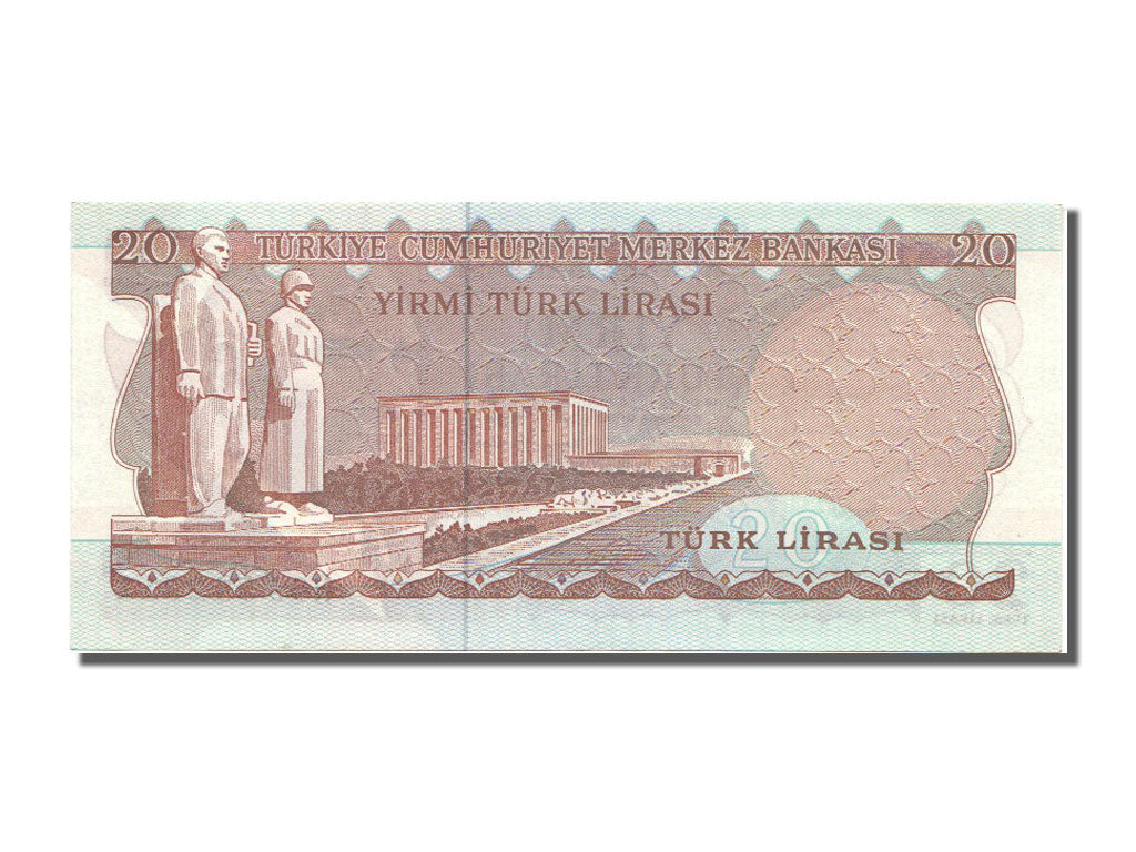 Banknot, Turcja, 20 Lira, 1974, UNC(65-70)