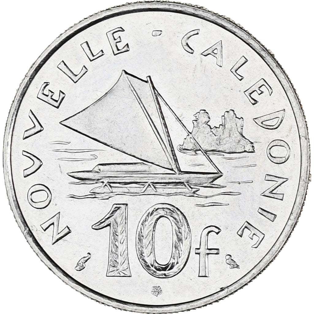 Monnaie, Nouvelle-Calédonie, 10 Francs, 1972, Paris, SUP, Nickel, KM:11