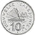 Coin, New Caledonia, 10 Francs, 1972, Paris, AU(55-58), Nickel, KM:11