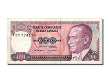 Turkey, 100 Lira, 1984, KM #194b, AU(55-58), F