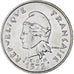 Polinezja Francuska, 10 Francs, 1972, Paris, MS(63), Nikiel, KM:8