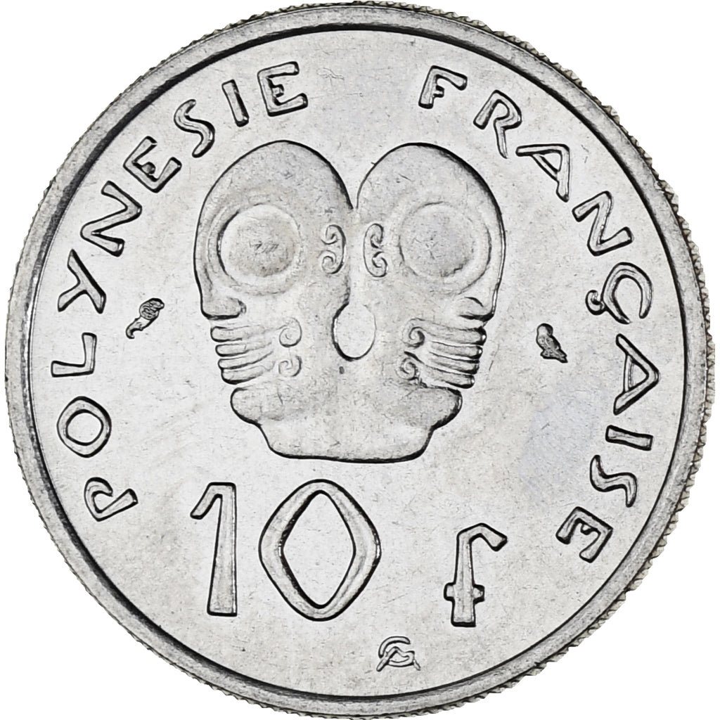 Polynésie française, 10 Francs, 1972, Paris, SPL, Nickel, KM:8