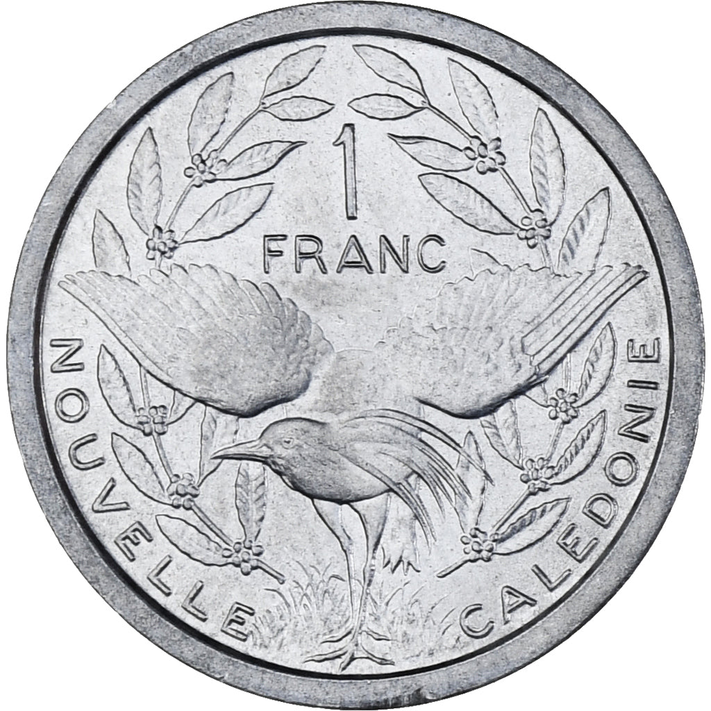 Munten, Nieuw -Caledonië, Franc, 1972, Paris, UNC-, Aluminium, KM:10