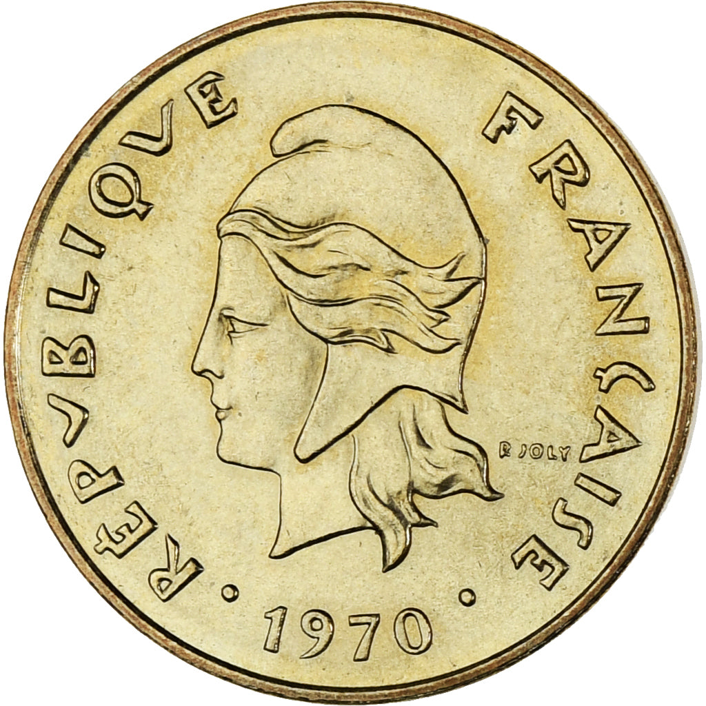 Monnaie, Condominium des Nouvelles-Hébrides, 5 Francs, 1970, Paris, SUP