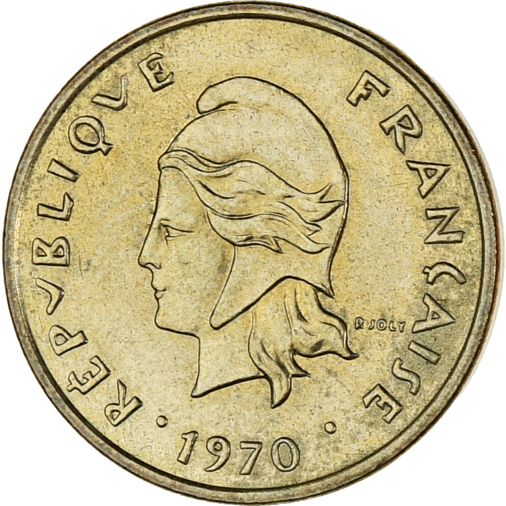 Monnaie, Condominium des Nouvelles-Hébrides, 2 Francs, 1970, Paris, SUP