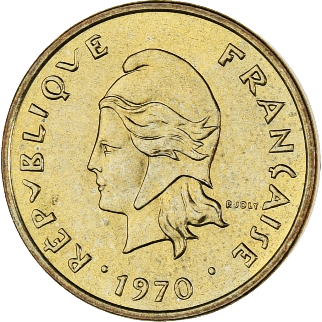 Monnaie, Condominium des Nouvelles-Hébrides, 2 Francs, 1970, Paris, SUP