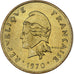 Moneta, Nuove Ebridi, Franc, 1970, Paris, SPL, Nichel-ottone, KM:4.1