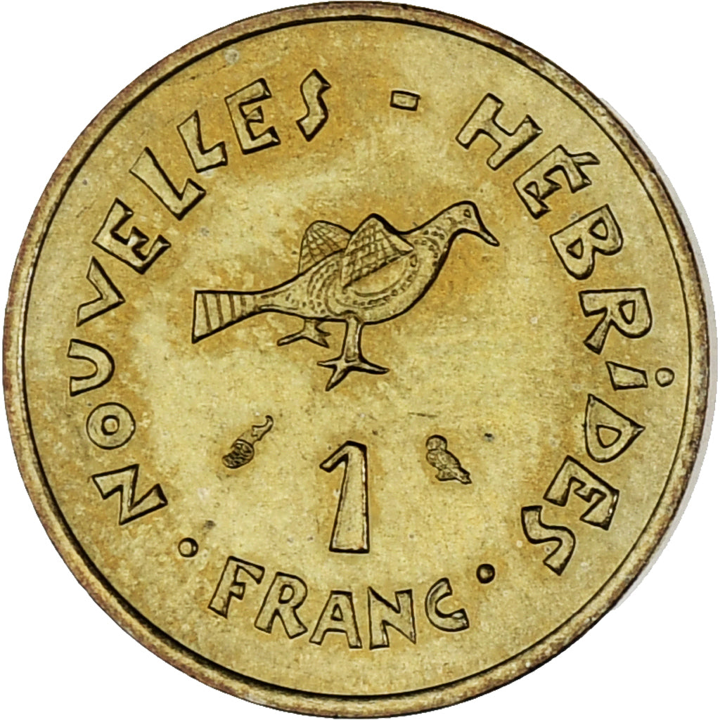 Moneta, Nuove Ebridi, Franc, 1970, Paris, SPL, Nichel-ottone, KM:4.1