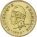 Moneta, Nuove Ebridi, Franc, 1970, Paris, SPL-, Nichel-ottone, KM:4.1