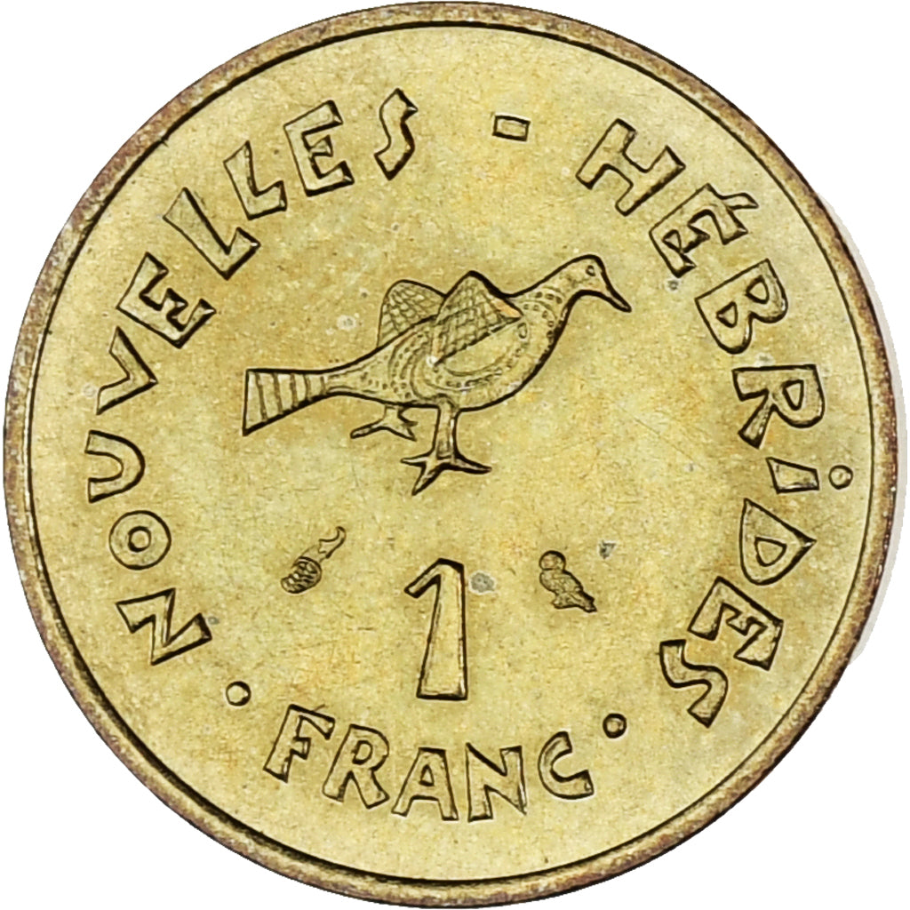 Moneta, Nuove Ebridi, Franc, 1970, Paris, SPL-, Nichel-ottone, KM:4.1